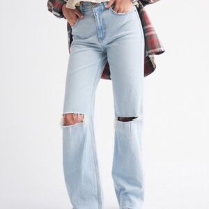 Abercrombie & Fitch 90s Relaxed High Rise